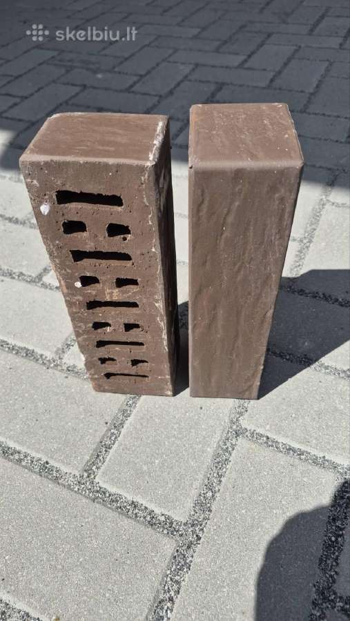Lode apdailinės keramikinės plytos Vecais Brunis