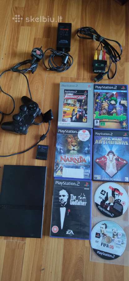 Playstation 2 su žaidimais