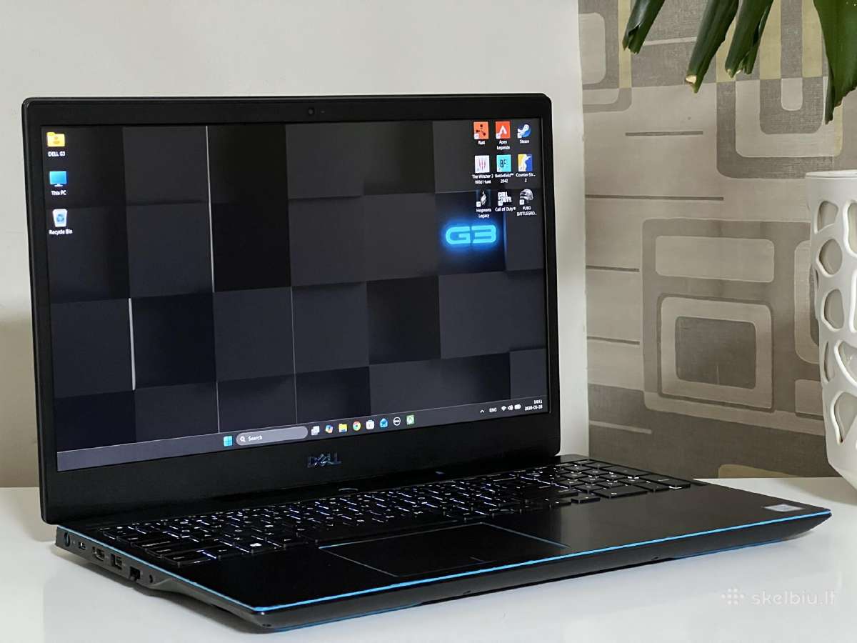 Parduodamas Dell G3 su Gtx 1650, I7-9k, 1tb. - nuotraukos Nr. 2
