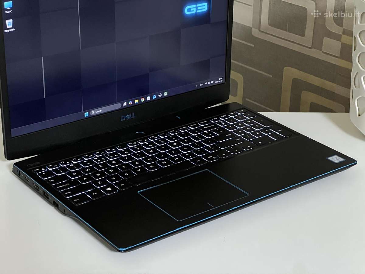 Parduodamas Dell G3 su Gtx 1650, I7-9k, 1tb. - nuotraukos Nr. 3