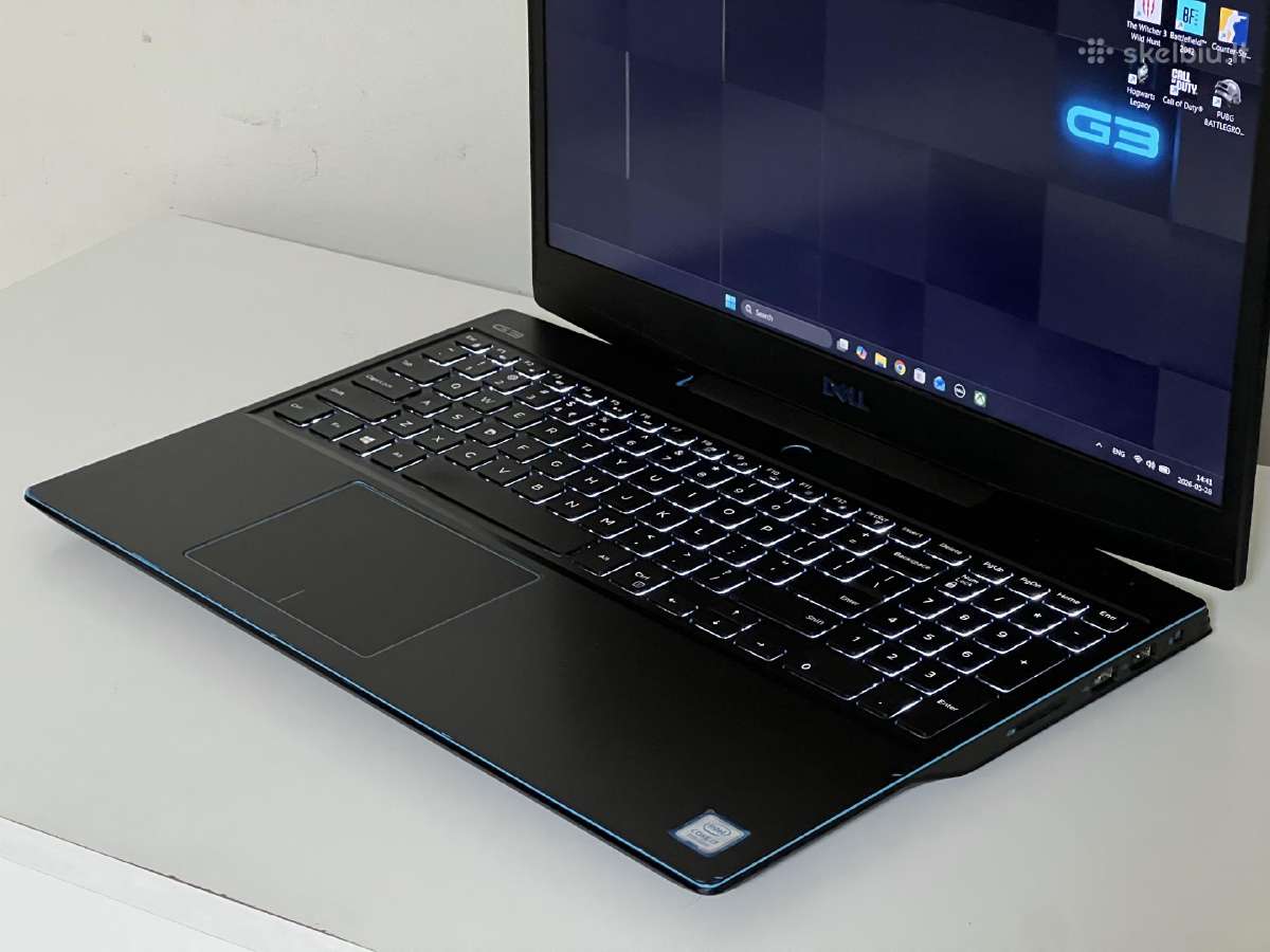 Parduodamas Dell G3 su Gtx 1650, I7-9k, 1tb. - nuotraukos Nr. 4