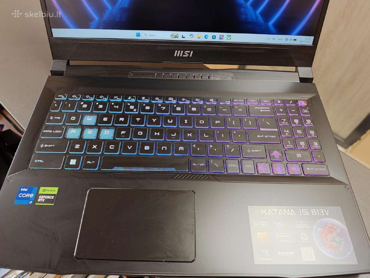 Msi Katana 15 B13vfk - nuotraukos Nr. 2
