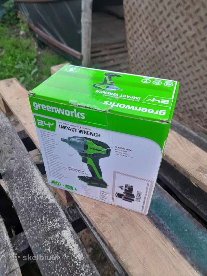 Greenworks naujas smūginis 400nm suktukas - nuotraukos Nr. 4