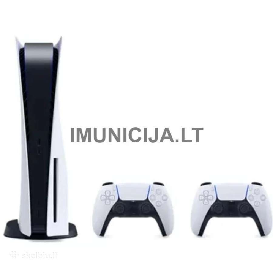 Playstation 5 žaidimų konsolės su garantija