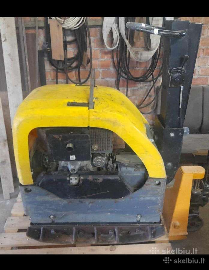 Vibro plokste 500kg atlas Copco 534kg Lg504 Hatz - nuotraukos Nr. 2