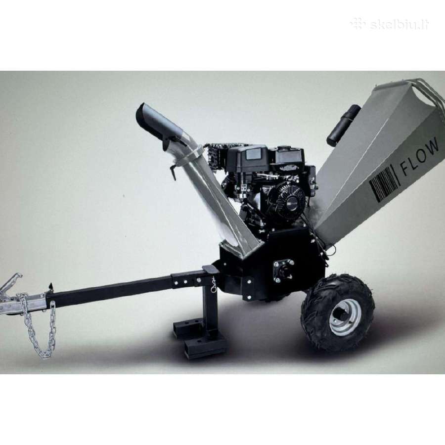Benzininis šakų smulkintuvas 9 kw, 120mm, el.start