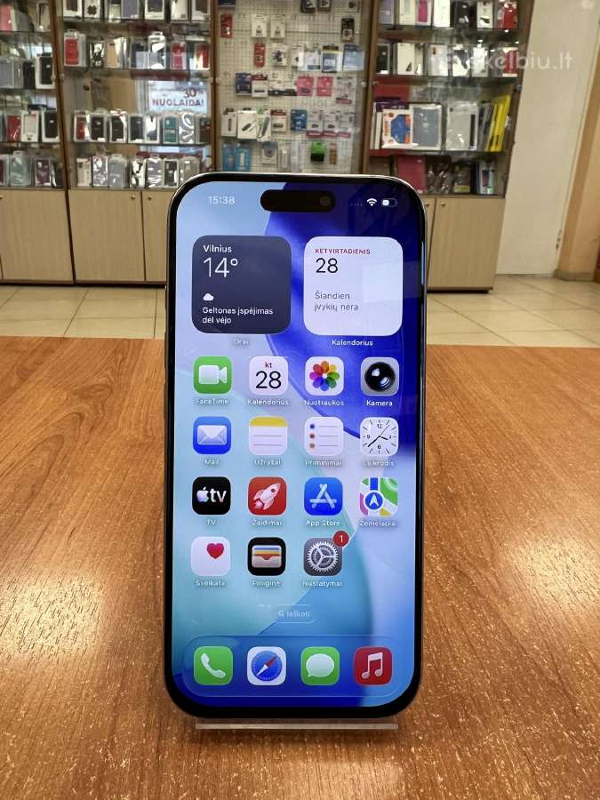 Apple iPhone 16 Pro 512 GB (Naudotas)
