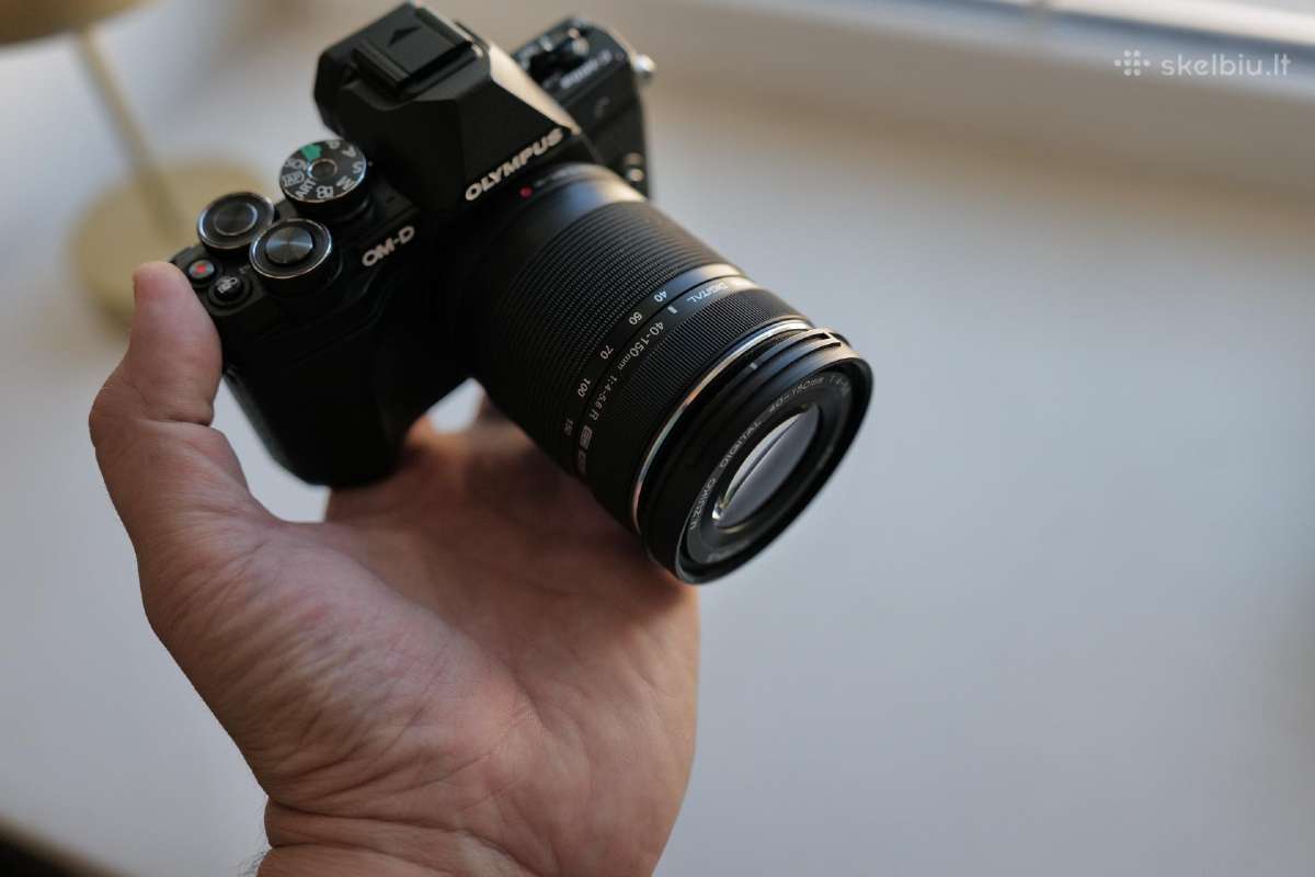 Olympus e-m10 mkIII su 40-150mm f4-5.6 R