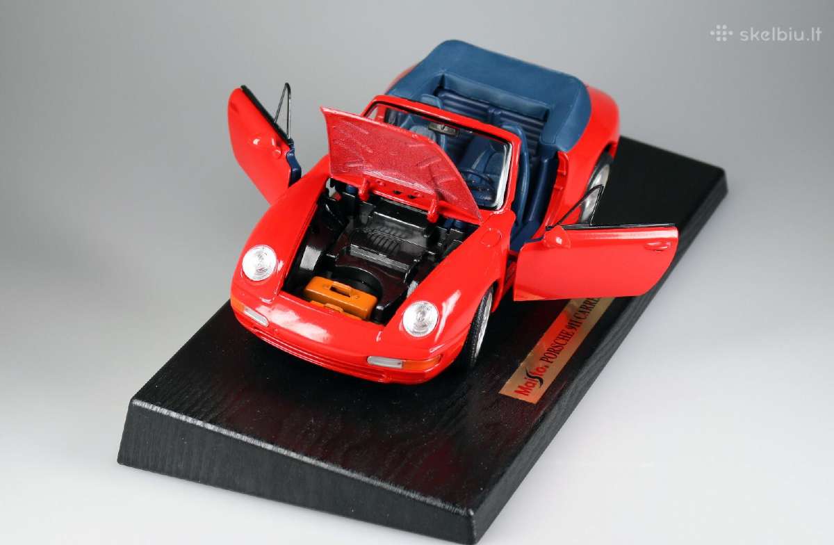 Porsche 911 Carrera Modelis Mastelis: 1:18 - nuotraukos Nr. 2