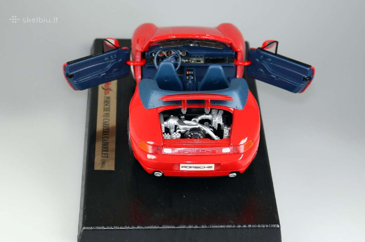 Porsche 911 Carrera Modelis Mastelis: 1:18 - nuotraukos Nr. 3