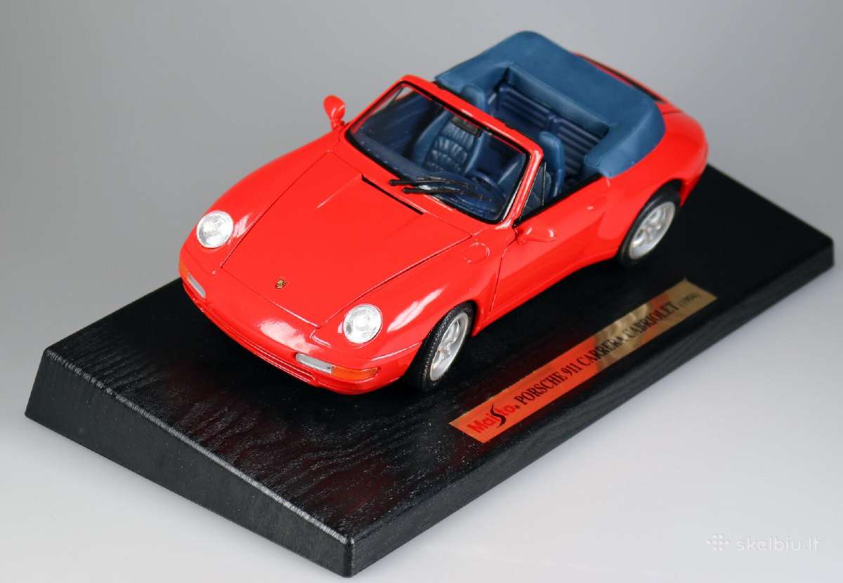 Porsche 911 Carrera Modelis Mastelis: 1:18 - nuotraukos Nr. 4