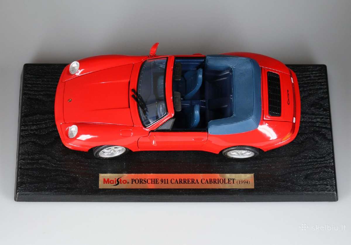 Porsche 911 Carrera Modelis Mastelis: 1:18 - nuotraukos Nr. 5