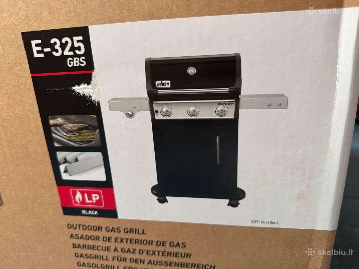 Naujas dujinis grilius Weber Spirit E-325 Gbs