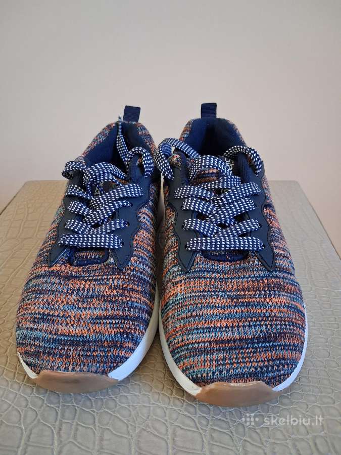 Slazenger „knit“ tipo mėlyni laisvalaikio bateliai - nuotraukos Nr. 2