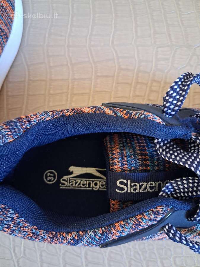 Slazenger „knit“ tipo mėlyni laisvalaikio bateliai - nuotraukos Nr. 8