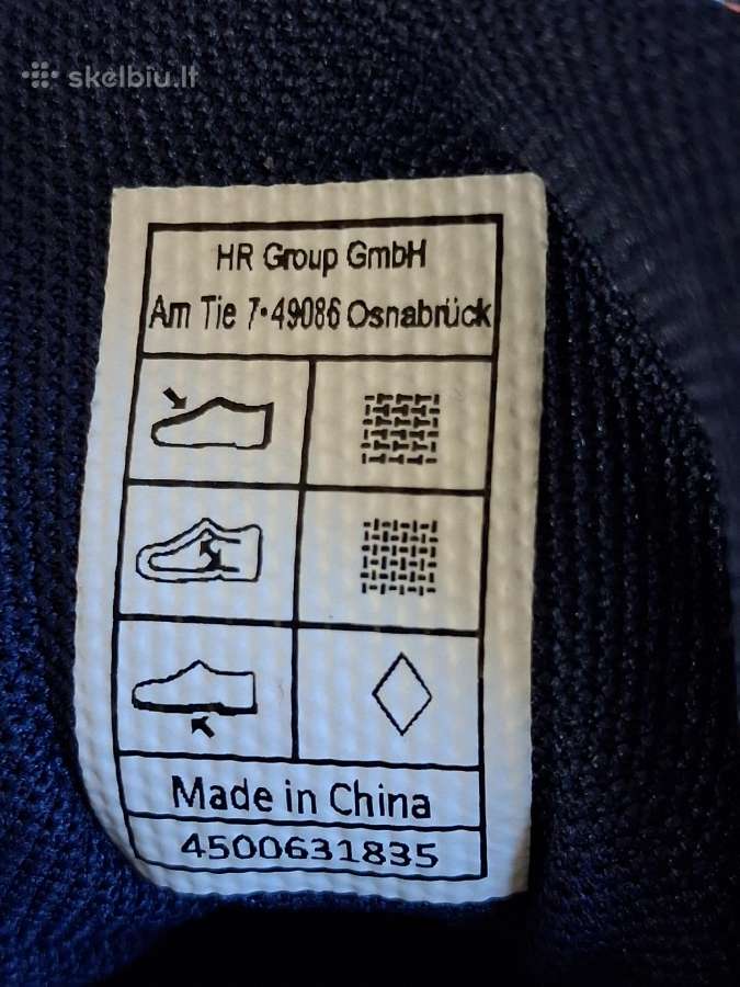 Slazenger „knit“ tipo mėlyni laisvalaikio bateliai - nuotraukos Nr. 9