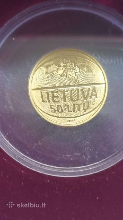 Lietuviskos auksines monetos - nuotraukos Nr. 2