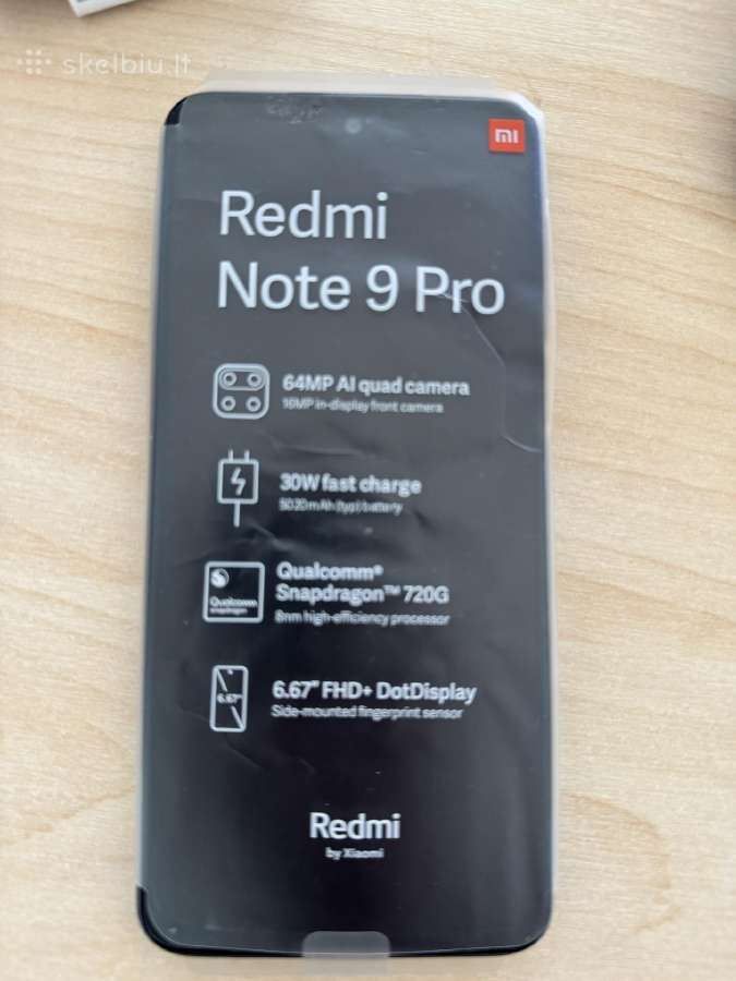 Xiaomi Redmi Note 9 Pro - nuotraukos Nr. 3