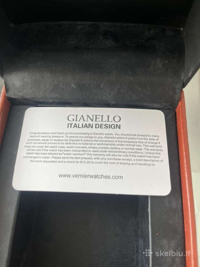 Laikrodis Gianello Gnl7735br - nuotraukos Nr. 2
