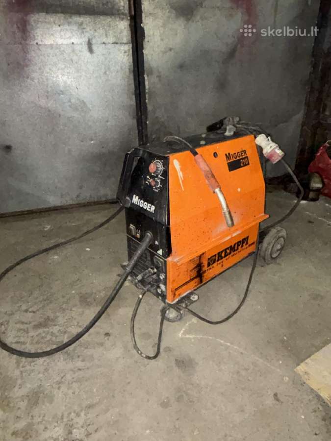Suvirinimo pusautomatis Kemppi Migger 210 (Trifazi