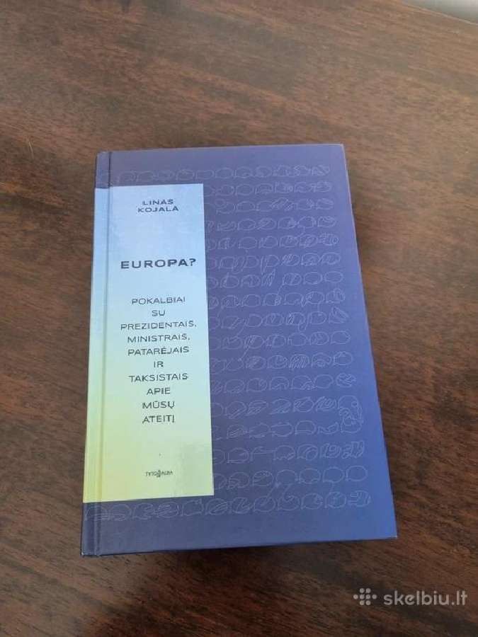 Linas Kojala „europa?“ knyga