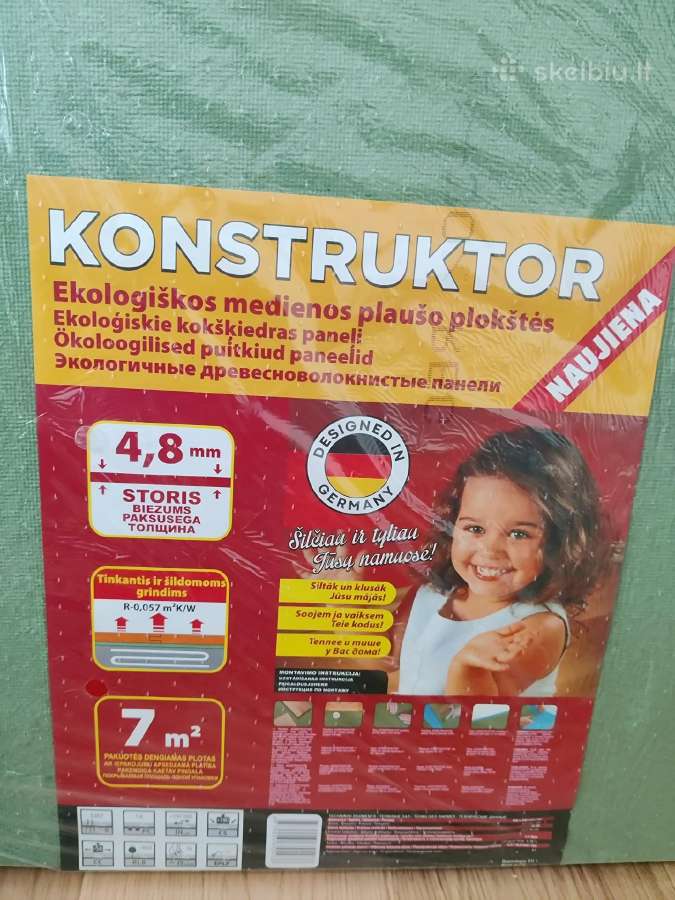Ekologiškos medienos plaušo plokštės