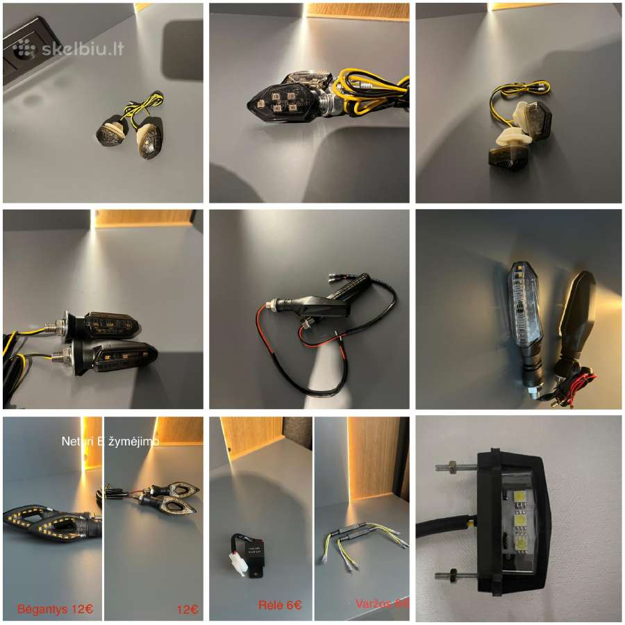Nauji moto LED posūkiai