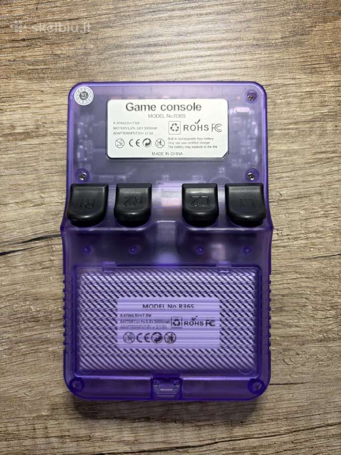R36s rankinė retro konsolė 128gb - nuotraukos Nr. 2