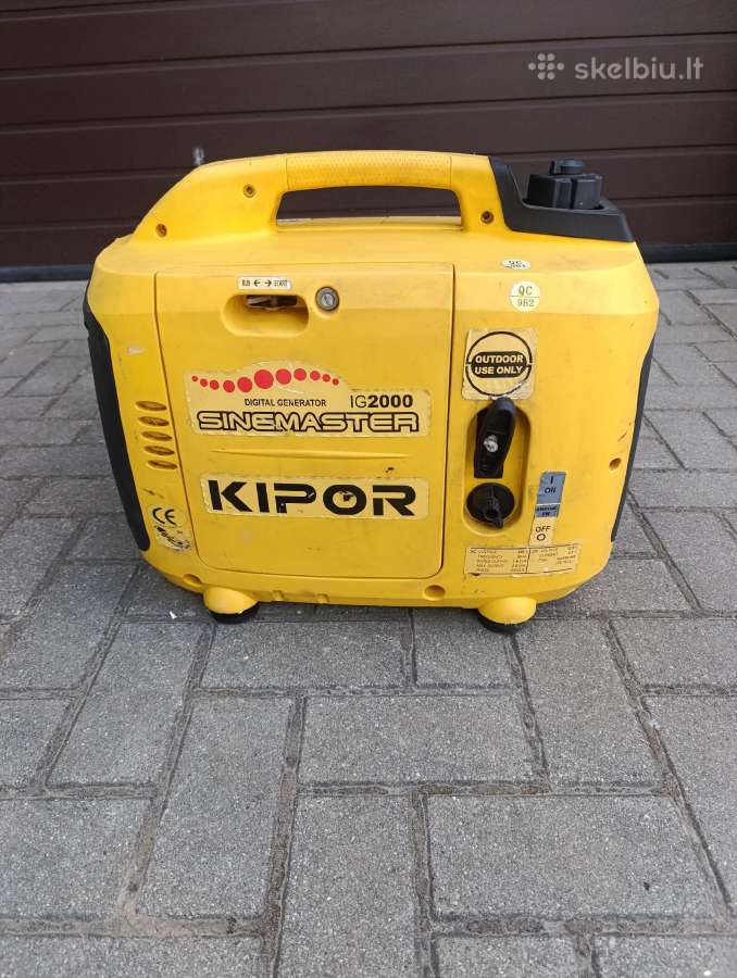 Elektros generatorius Kipor