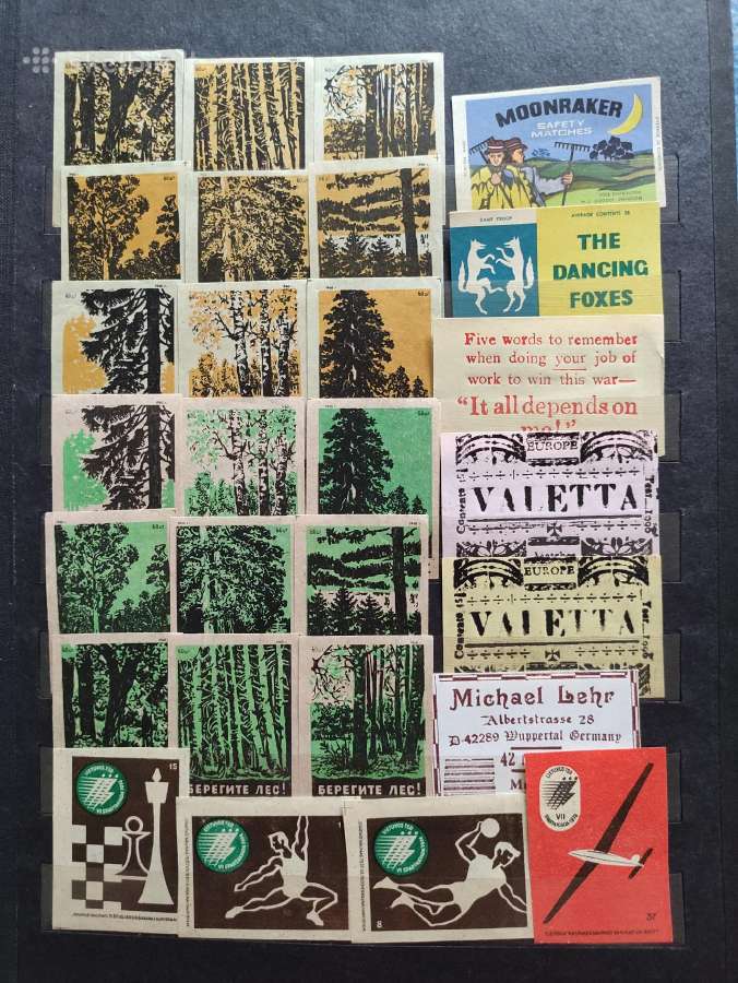 Degtukų etiketės -832 vnt. - nuotraukos Nr. 15