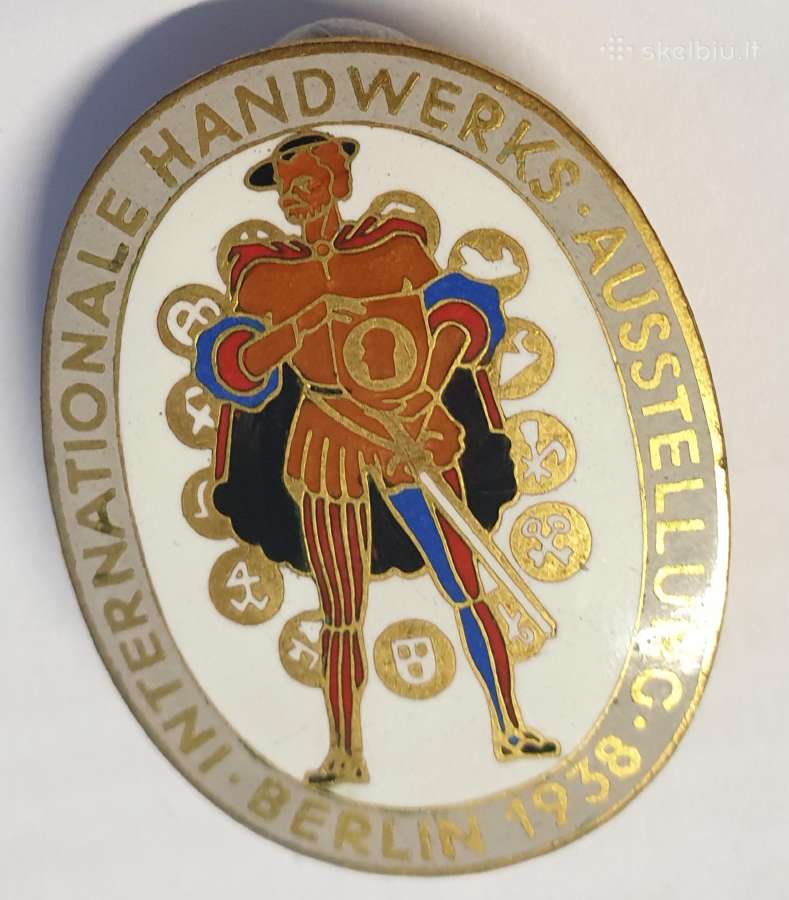 1938 Berlinas Tarptautinė amatų paroda - nuotraukos Nr. 3