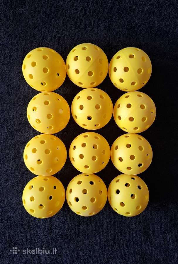 Parduodami piklbolo (pickleball) kamuoliukai