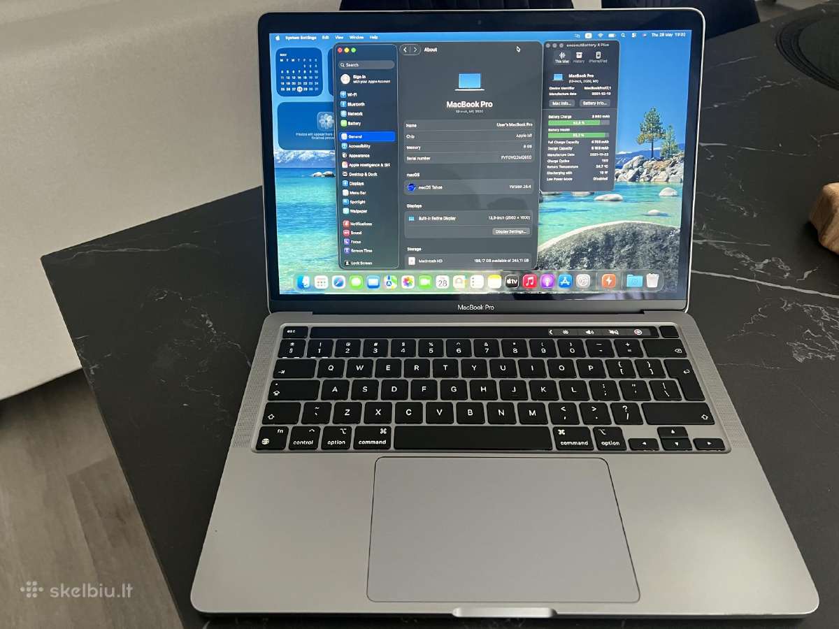 MacBook pro m1 13 colių
