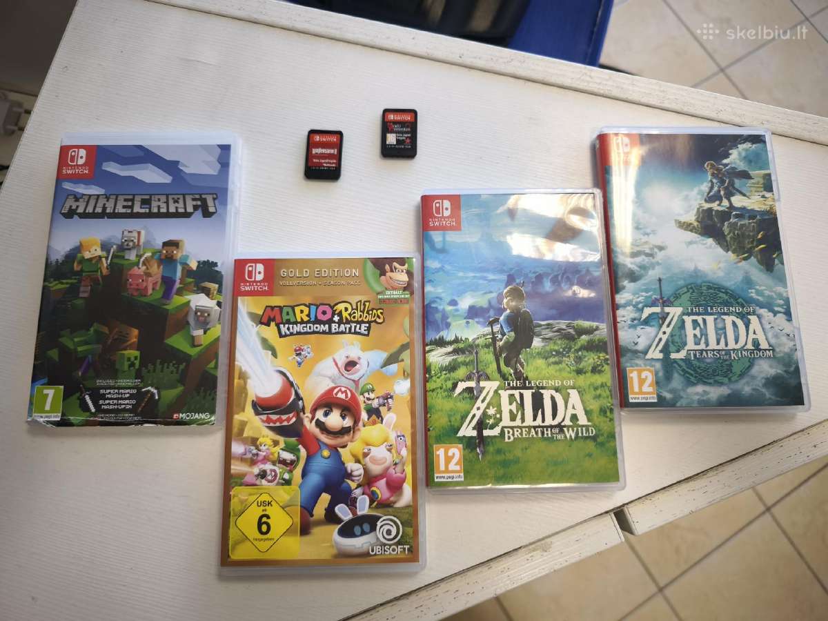 Nintendo Switch žaidimų ir pultų išpardavimas!
