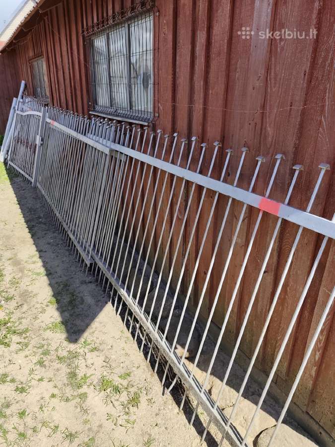 Parduodama metalinė tvora su vartais - nuotraukos Nr. 7