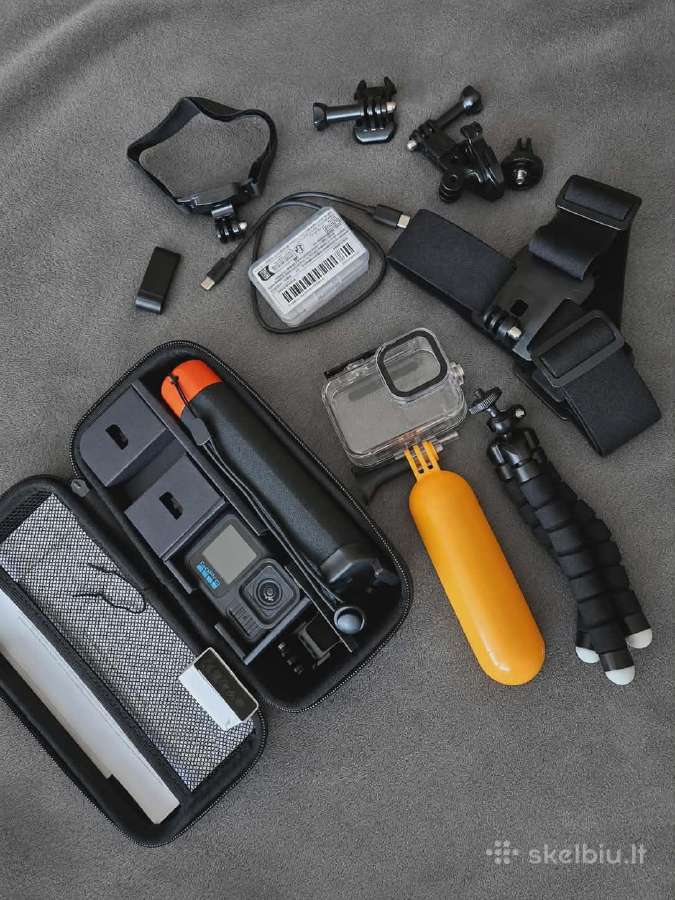 Gopro 13 Black Accessory Bundle + priedai
