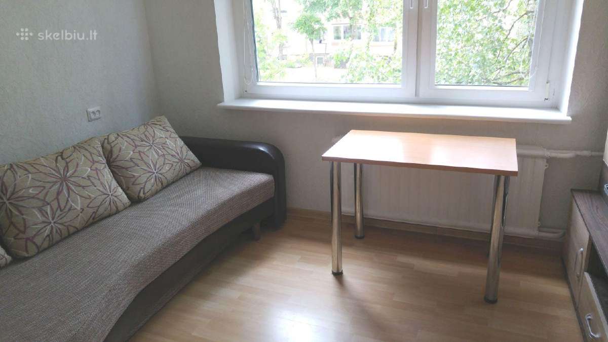 Nuomojamas dviejų kambarių butas