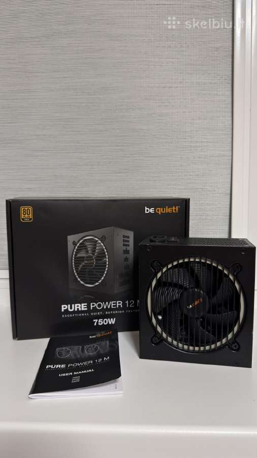 Maitinimo blokas Be Quiet Pure Power 12 M, 750 W