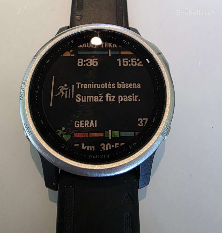 Garmin Fenix 6s (Puikios būklės / Tvarkingas)