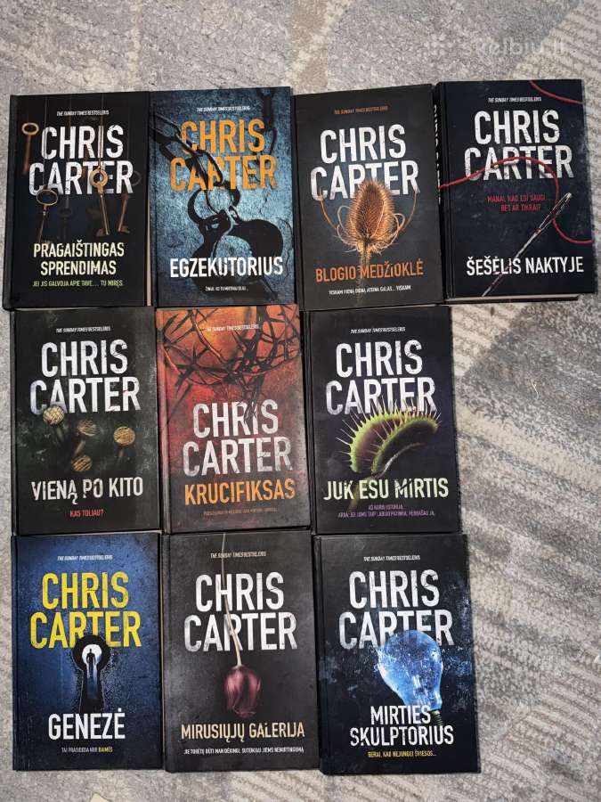 Chris carter gerbėjams