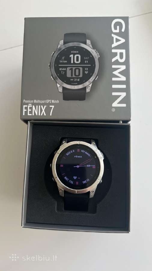 Garmin Fenix 7 silver premium