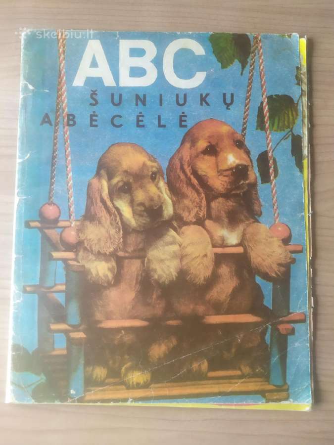 Aldona Liobytė "Abc Šuniukų abėcėlė"