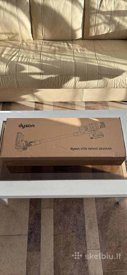 Dyson v15s naujas siurblys orginalus
