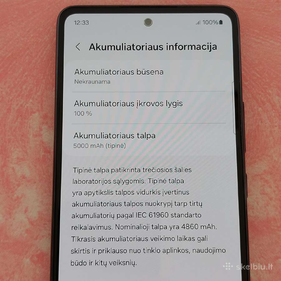 Samsung Galaxy A53 5G - nuotraukos Nr. 10