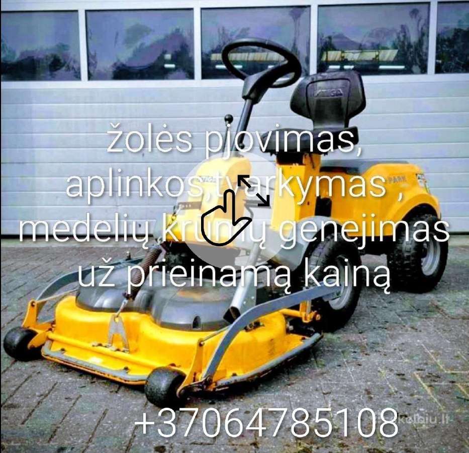 Žolės pjovimas