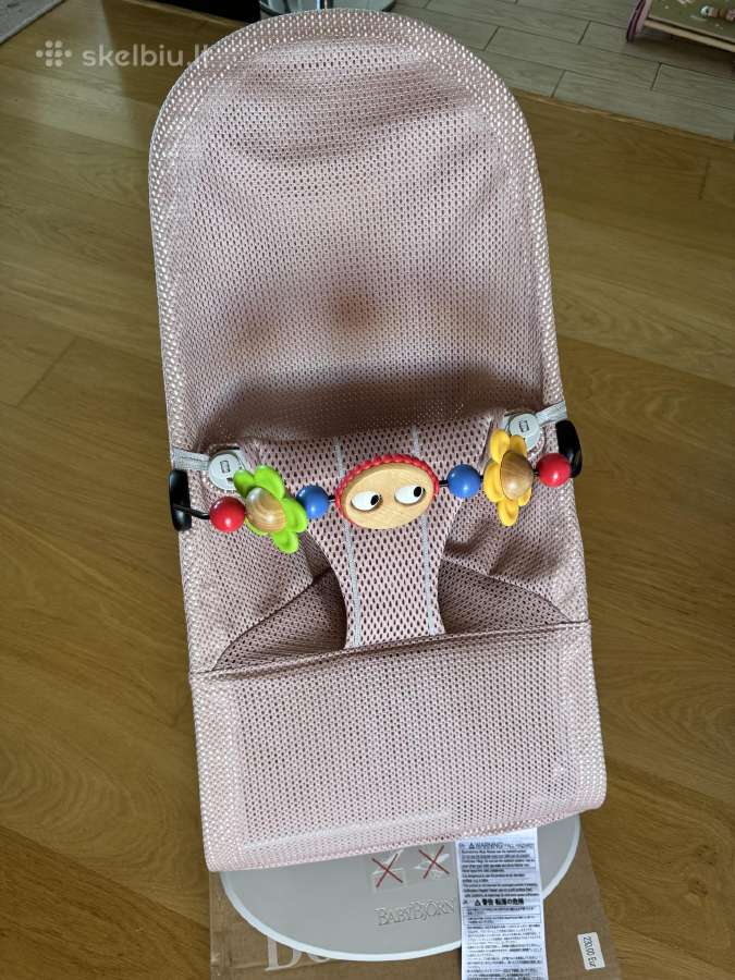 Babybjörn gultukas, žaisliukas ir nešioklė
