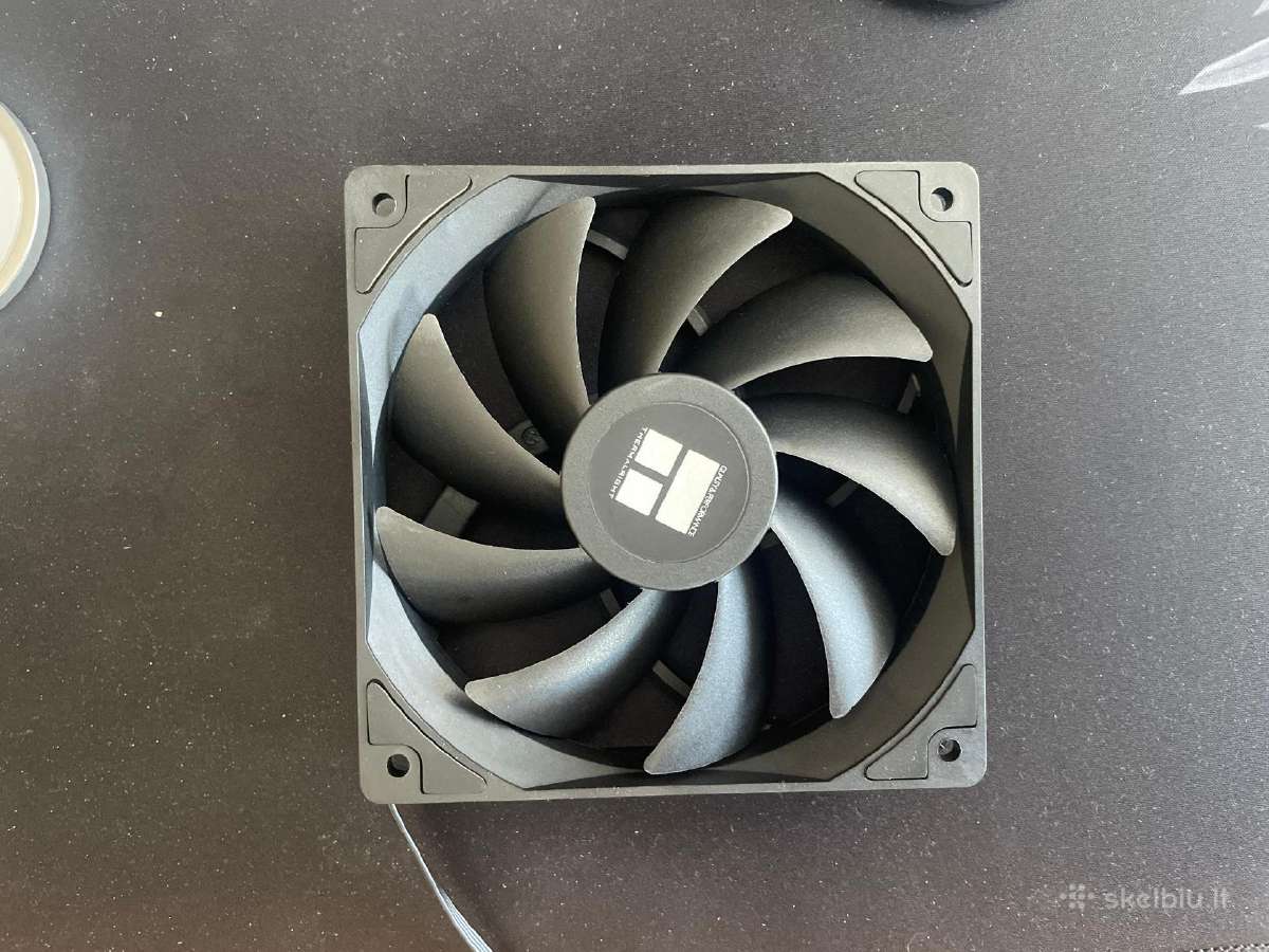 Thermalright Black Low Profile ventiliatoriai