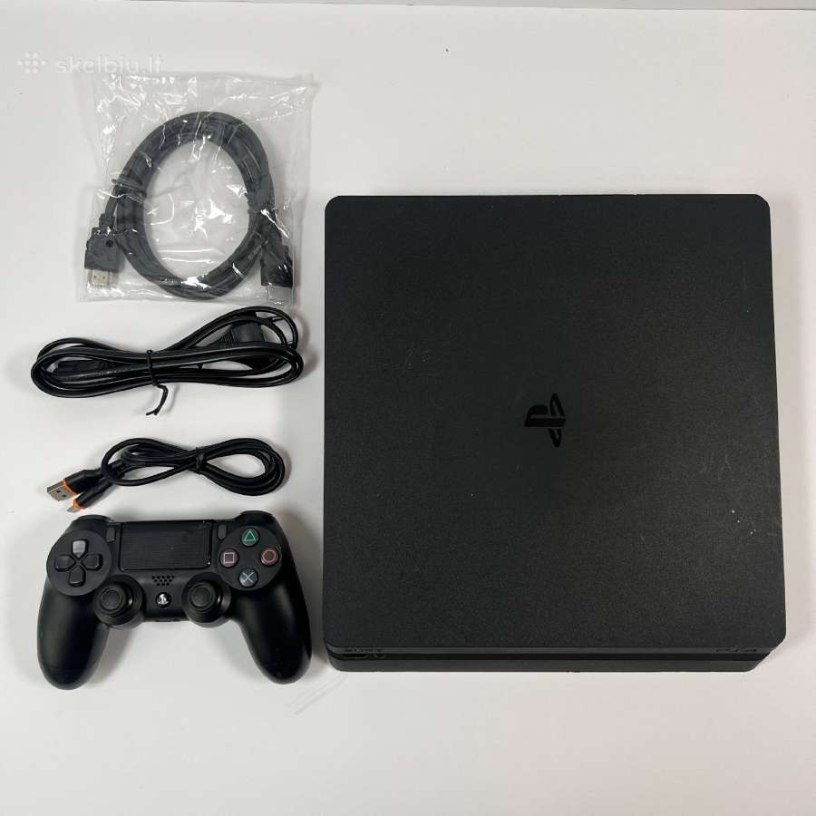 Playstation 4 slim, 1tb, black