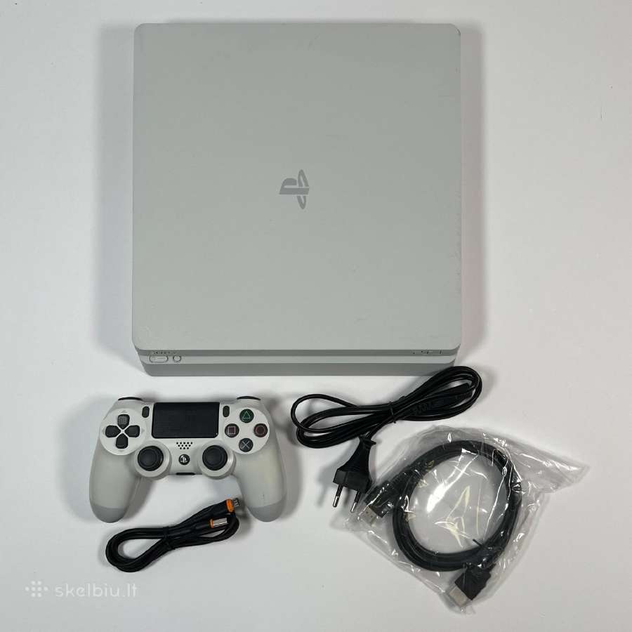 Sony Playstation 4 slim, 500gb, white