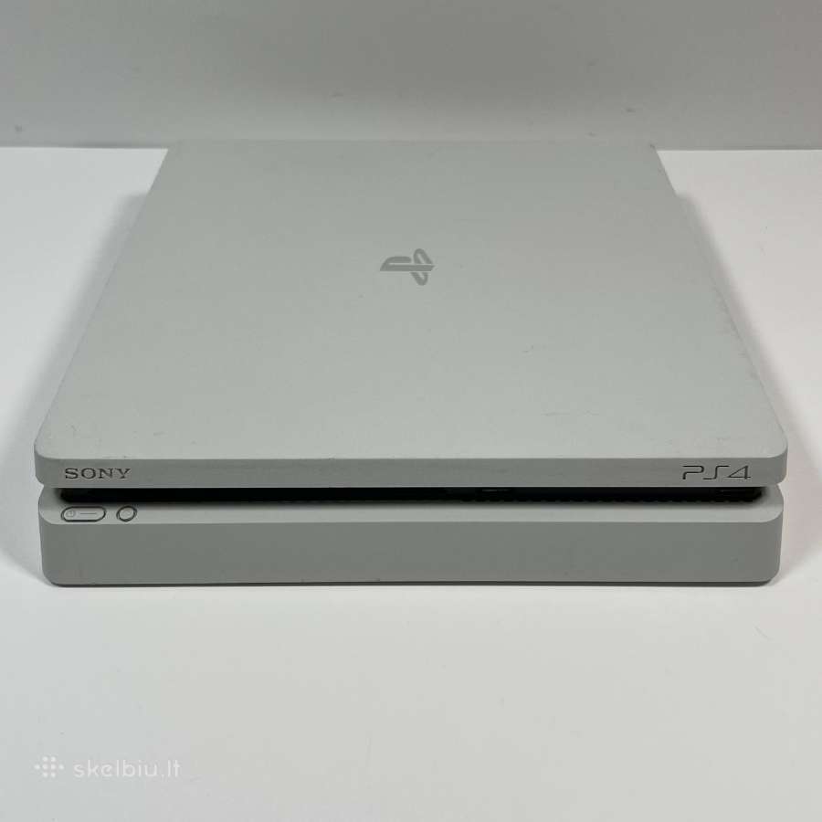Sony Playstation 4 slim, 500gb, white - nuotraukos Nr. 2